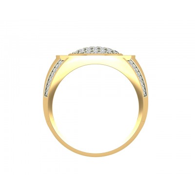Vance Diamond Gents ring in gold